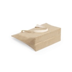 Sac en papier stratifié, anses en coton