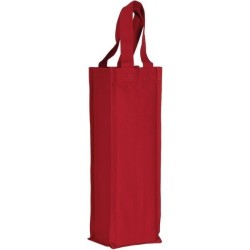 Sac porte-bouteille en coton canvas