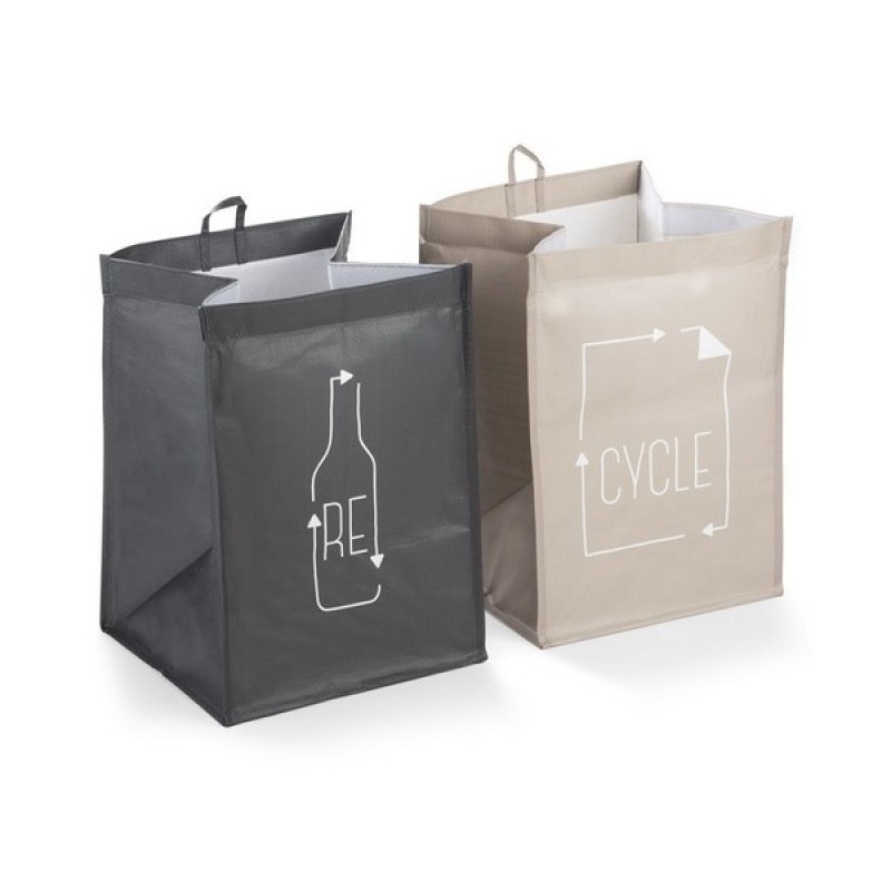 Duo de sacs pour tri sélectif