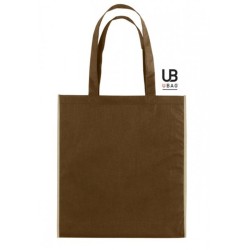 Sac shopping classique avec soufflet 10cm
