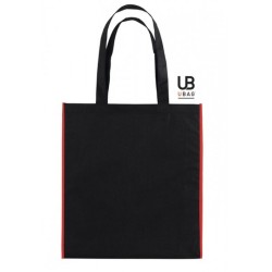 Sac shopping classique avec soufflet 10cm