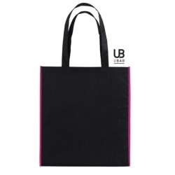 Sac shopping classique avec soufflet 10cm
