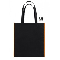 Sac shopping classique avec soufflet 10cm