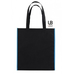 Sac shopping classique avec soufflet 10cm