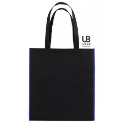Sac shopping classique avec soufflet 10cm