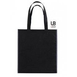 Sac shopping classique avec soufflet 10cm