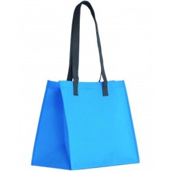 Sac shopping à soufflet large 34x30cm