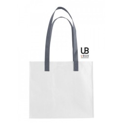 Sac shopping à soufflet large 34x30cm