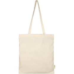 Sac shopping en coton organique 140 g/m² gots 38x42cm
