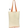 Sac pliable en coton bicolore