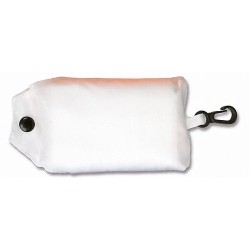 Sac shopping pliable avec pochette et mousqueton