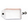 Sac shopping pliable avec pochette et mousqueton