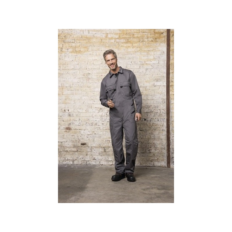 Combinaison workwear simple zip unisexe sol's - solstice pro - 80902