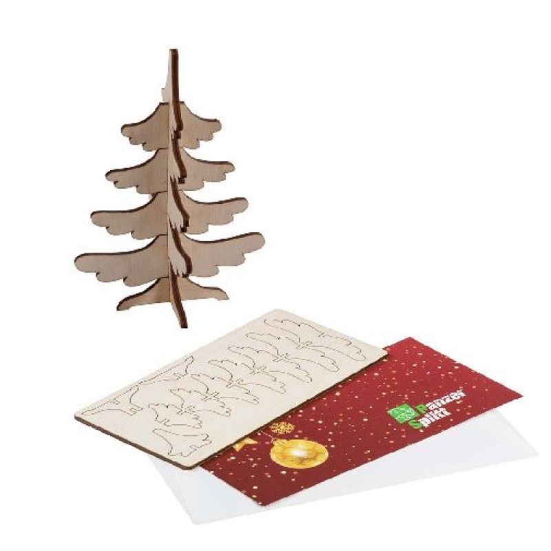 Puzzle en bois 3D - Sapin - Sapin de noël