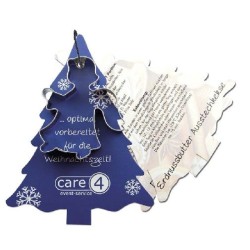 Forme de cuisson avec sapin de livre de recettes - angel