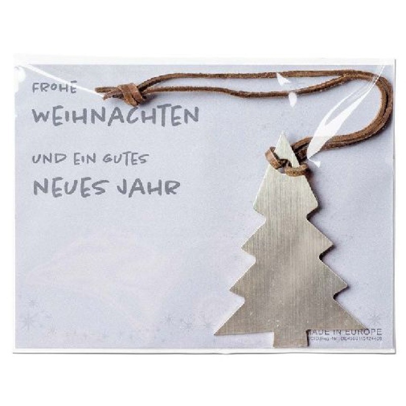 Casse-noix, motif standard, en acier inoxydable en sachet sans noix - sapin dans un sac de violoncelle - la norme