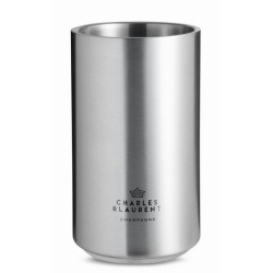 Seau à champagne en acier inox
