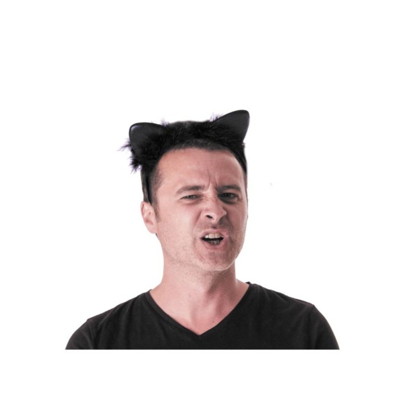 SERRE TETE CHAT NOIR