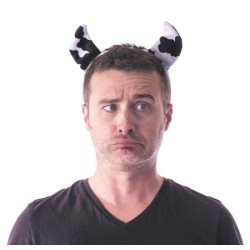 SERRE TÊTE VACHE VELOURS