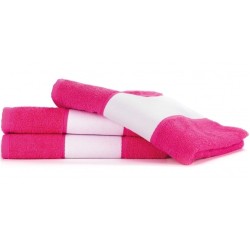 Serviette 70x140cm avec liteau imprimé