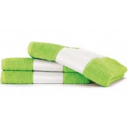 Serviette 50x100cm avec liteau imprimé