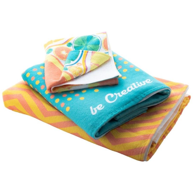 Serviette de toilette full quadri