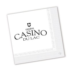 Serviette papier cocktail 20x20cm (le mille)