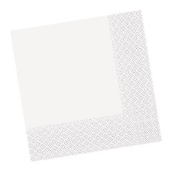 Serviette papier standard 30x30cm (le mille)