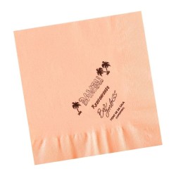 Serviette papier couleur 39x39cm (le mille)