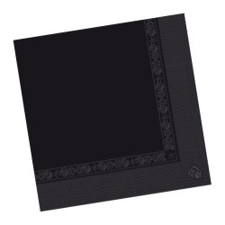 Serviette papier couleur 39x39cm (le mille)