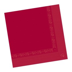 Serviette papier couleur 39x39cm (le mille)