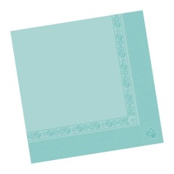 Serviette papier couleur 39x39cm (le mille)