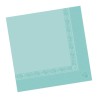 Serviette papier couleur 39x39cm (le mille)
