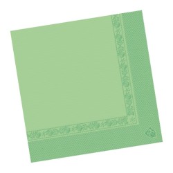 Serviette papier couleur 39x39cm (le mille)
