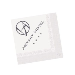 Serviette papier premium 40x40cm (le mille)