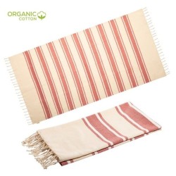 Drap léger fouta en coton bio 110g/m² 180x90cm