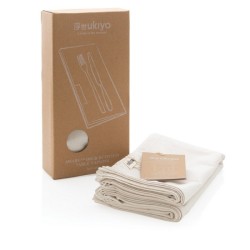 Set de 4 serviettes de table ukiyo en coton recyclé 180gr aware?