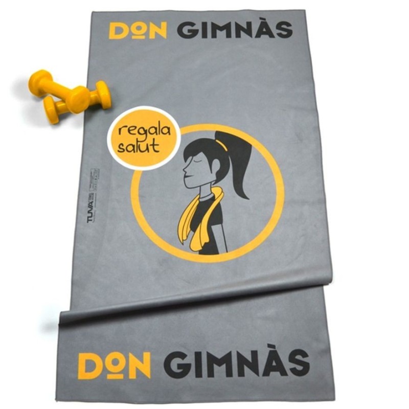 Serviette microfibre 50x95cm quadri