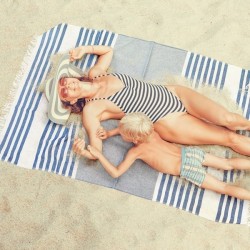 Fouta recyclée 100x160cm