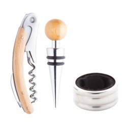 Set à vin - petit coffret bois