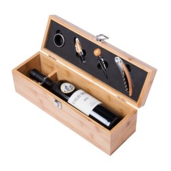 Set à vin - Coffret bois