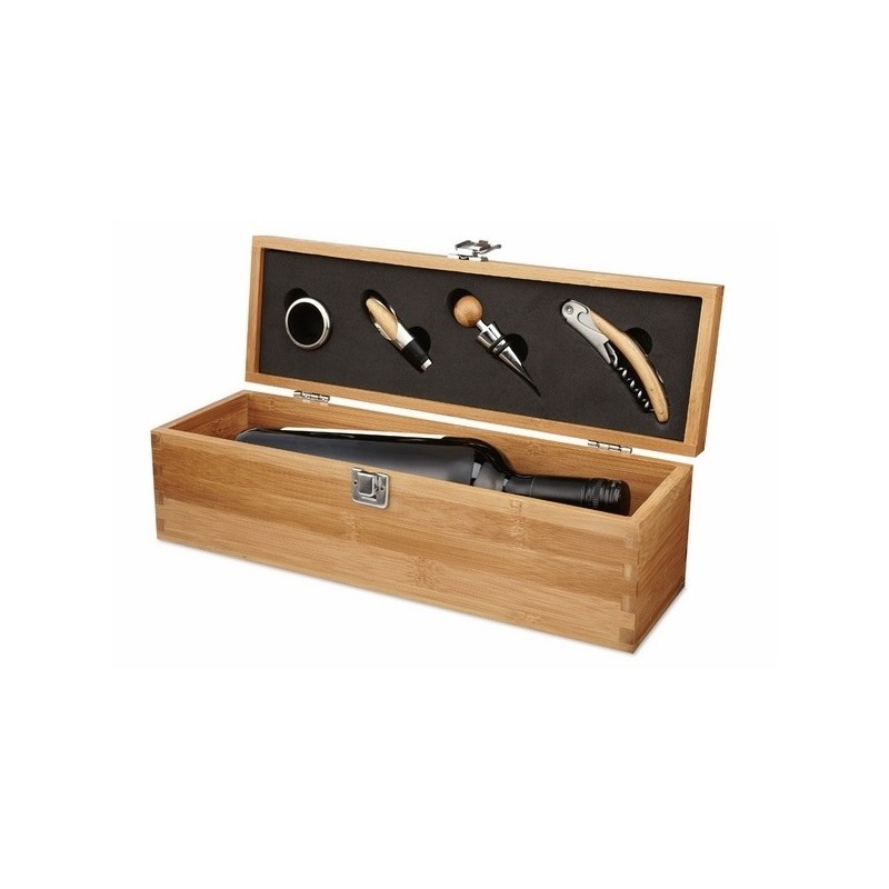 Set à vin en bambou