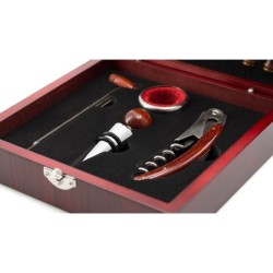 Set à vin avec jeu d'échec