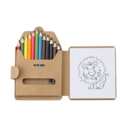 Set à dessin de 12 crayons