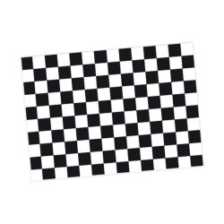 Set de table en papier blanc (le mille)