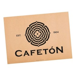 Set de table en papier kraft (le mille)