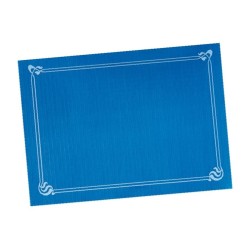 Set de table en papier couleur (le mille)