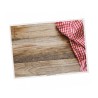 Set de table en papier quadri (le mille)