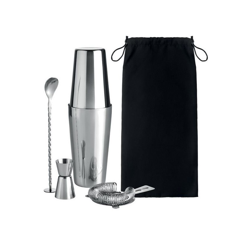  Set pour cocktail en inox