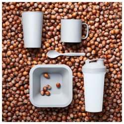 Shaker en plastique bio 60cl